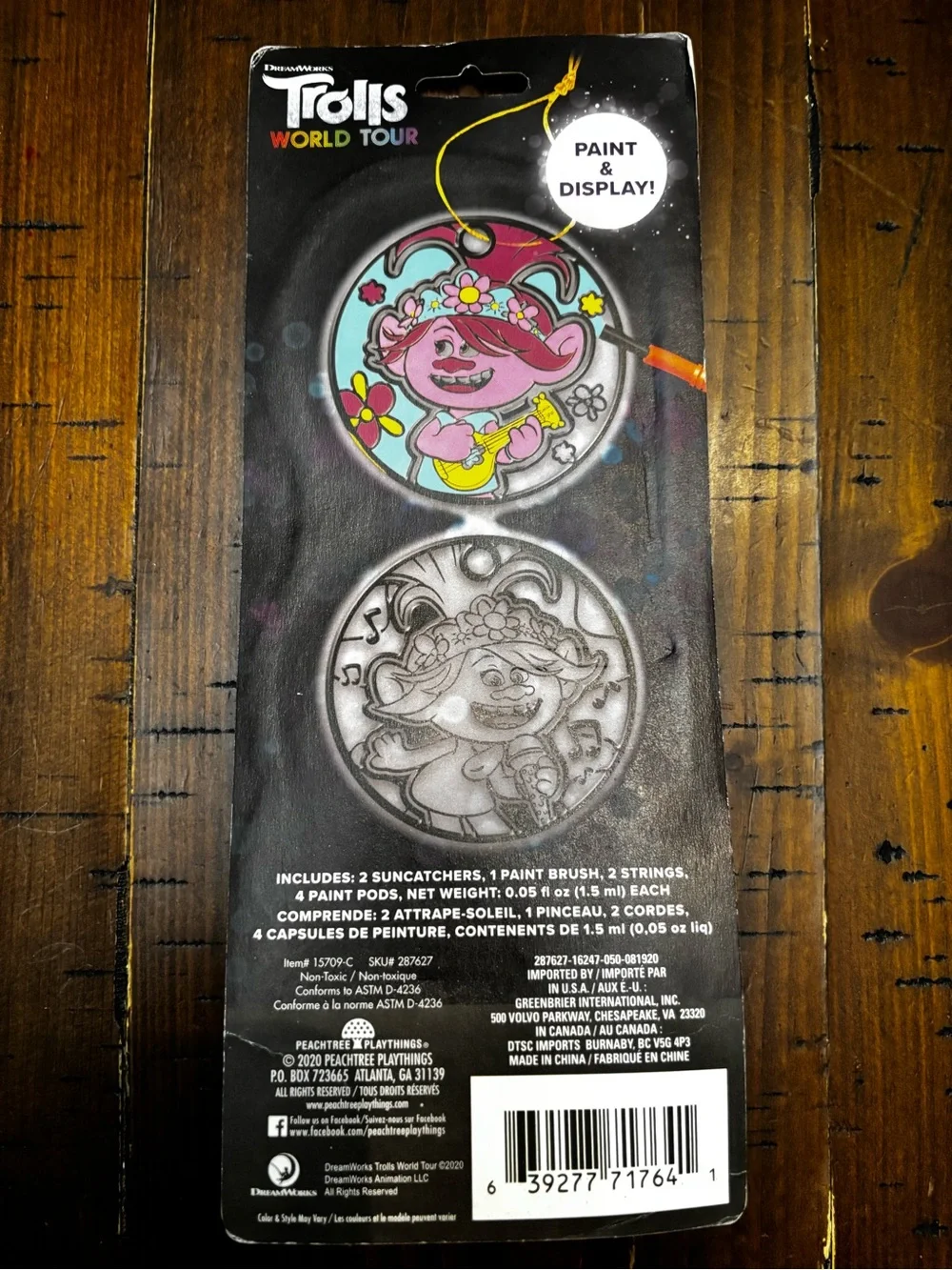 Disney 3piece set-Troll Suncatchers, Frozen, Moana & others on 2 DIY mobile sets